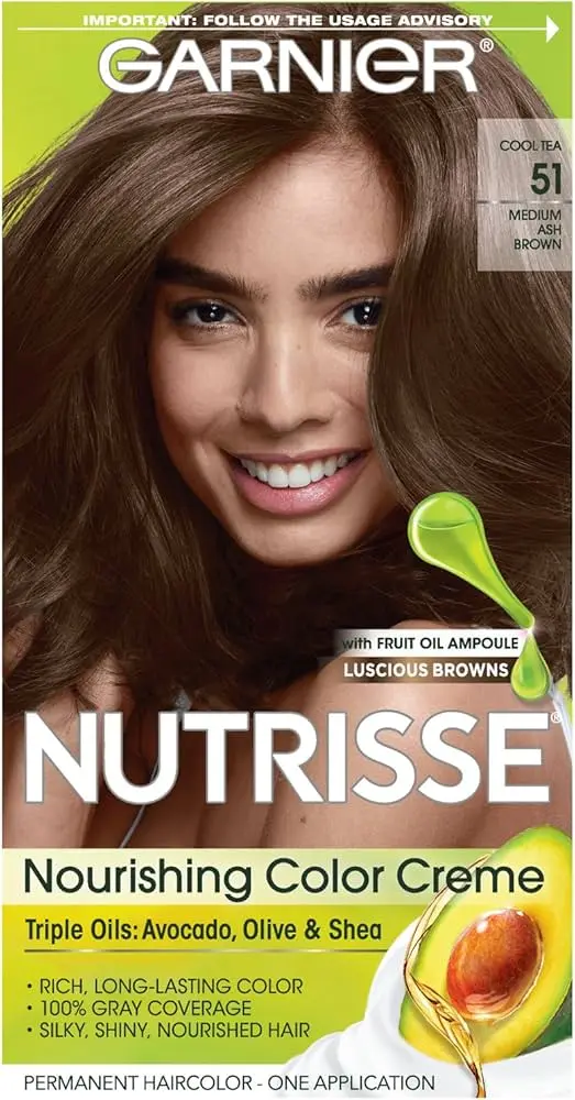 Nutrisse Medium Ash Brown #51