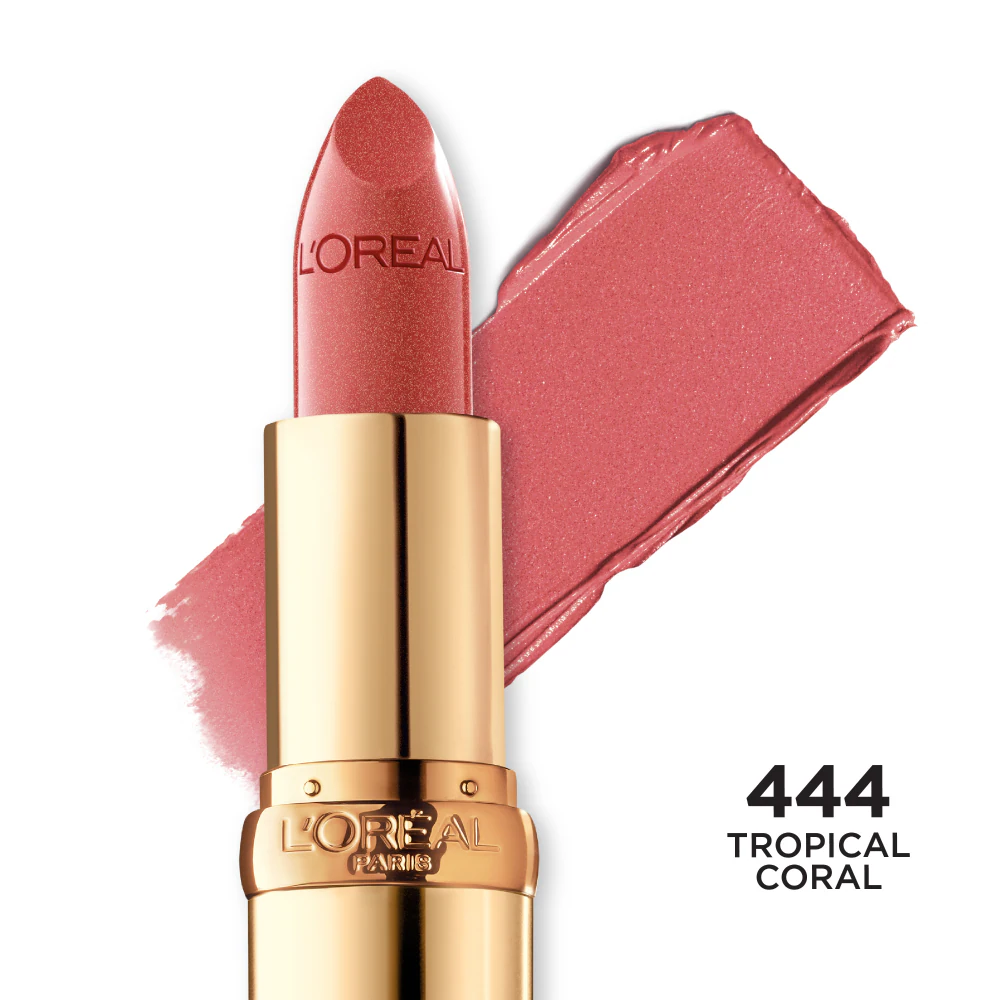 CR Lumi Lipstick Tropical Coral #444