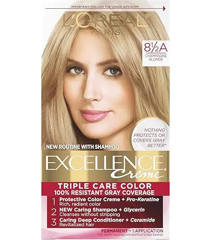 Excellence Creme Champagne Blonde #8.5A