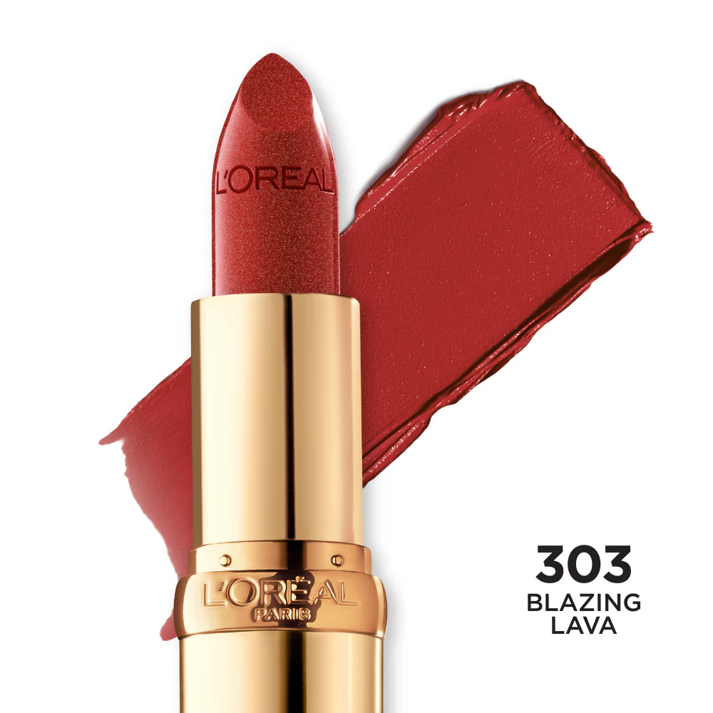 CR Lumi Lipstick Blazing Lava #303