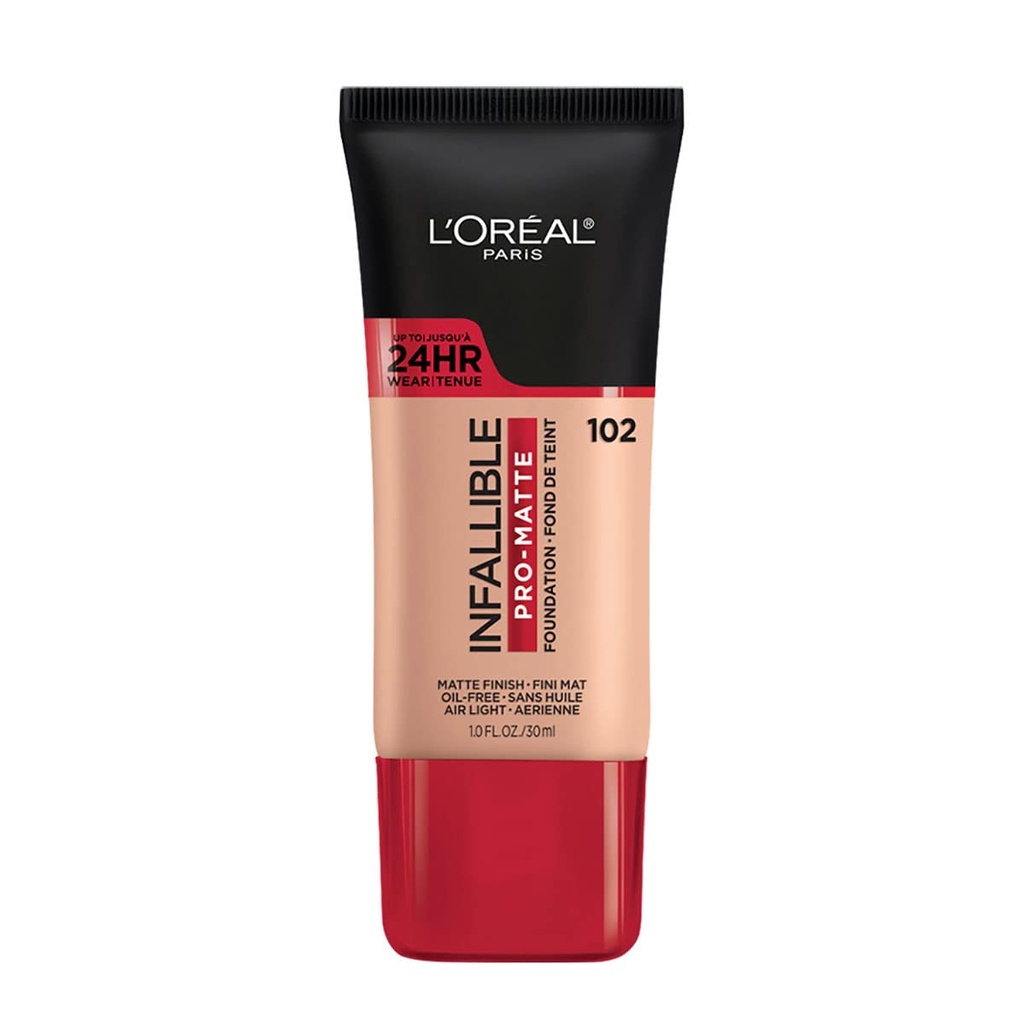 Infallible Pro-Matte Foundation Shell Beige #102