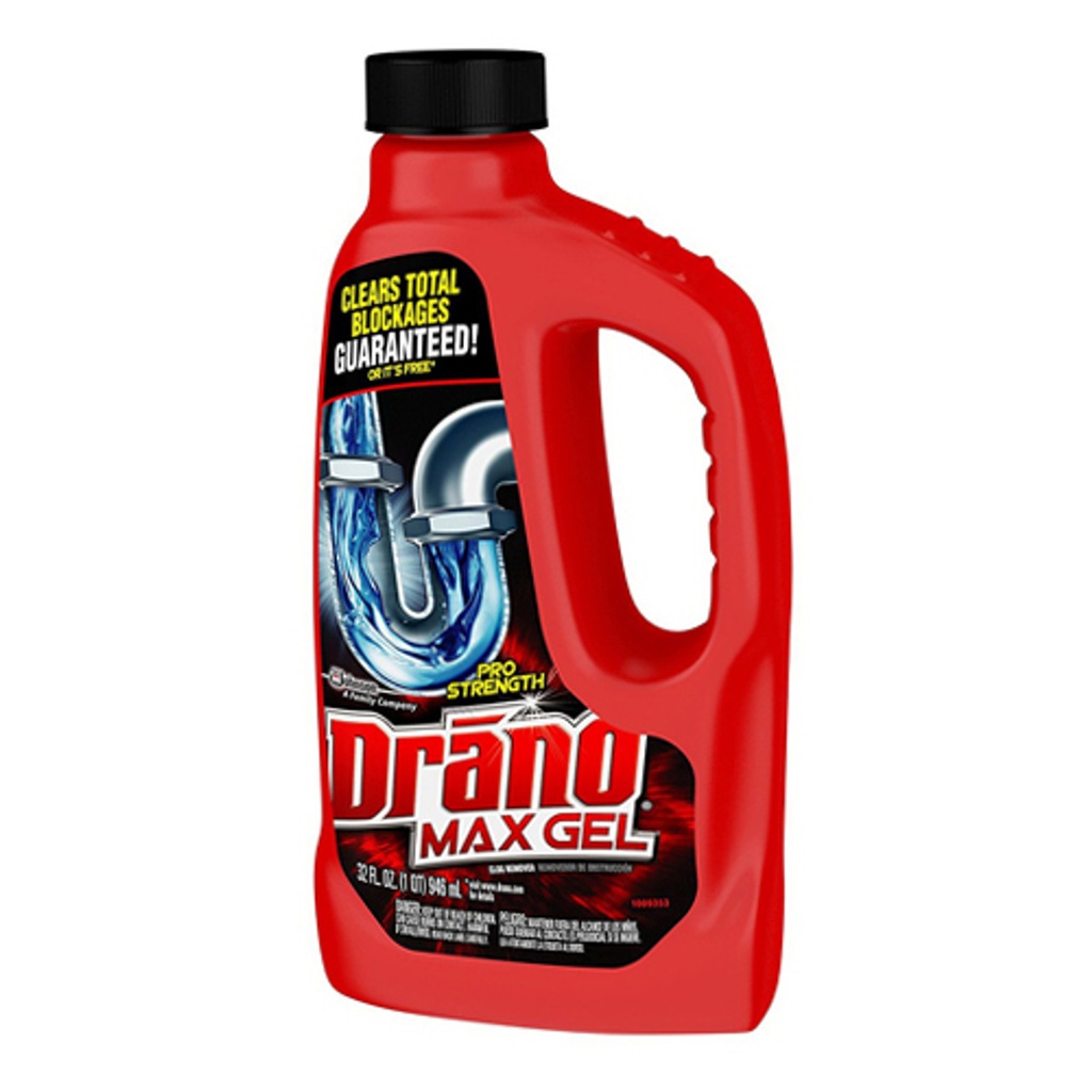 Drano Max Gel Clog Remover 12/32oz