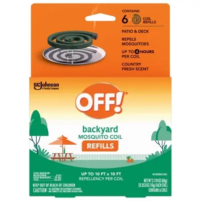 Off Mosquito Coil 6 Refills 6/2.118oz