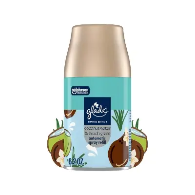 Glade Auto Spray Coconut Water & Beach Grass 6/6.2oz 