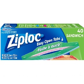 Ziploc Sandwich Bags 12/50Ct 