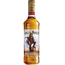 [0700-DG-72710] Captain Morgan Original Spiced Rum 12/75cl