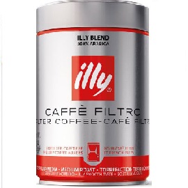[1500-IC-03366] Illy Ground Coffee Filter Medium Roast 1/250Gr