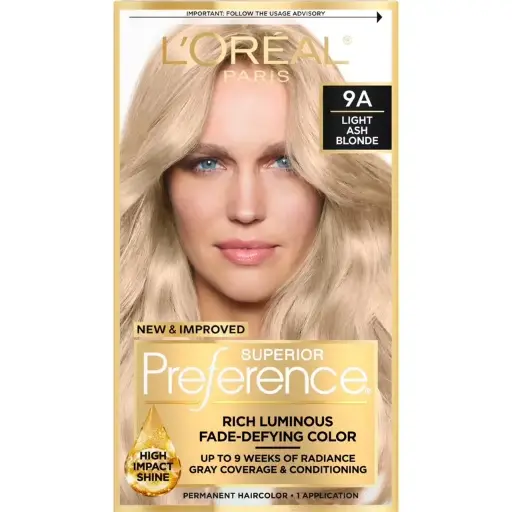 [2200-LO-25325] Preference Light Ash Blonde #9A