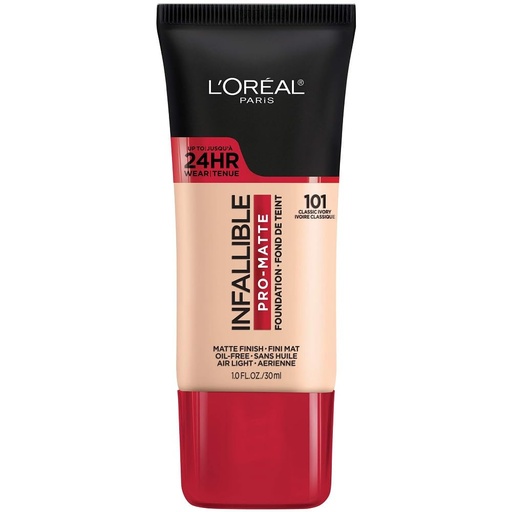 [2200-LO-29299] Infallible Pro-Matte Foundation Classic Ivory #101