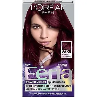 [2200-LO-31723] Feria Intense Deep Violet #V38