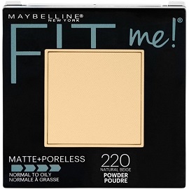 [2200-MY-43381] Fitme Matte+Poreless Powder - Natural Beige #220
