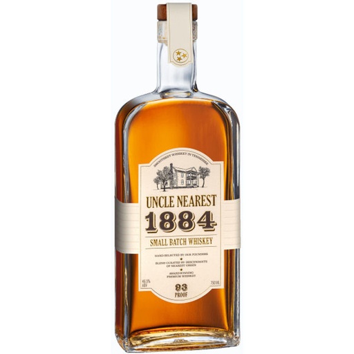 [0300-BF-91102] Uncle Nearest 1884 Small Batch Whiskey 6/75cl