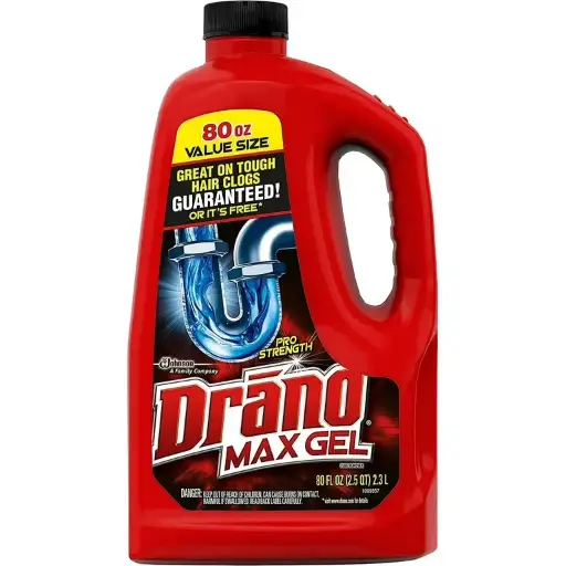 [1900-SJ-40109] Drano Max Clog Remover 6/80oz