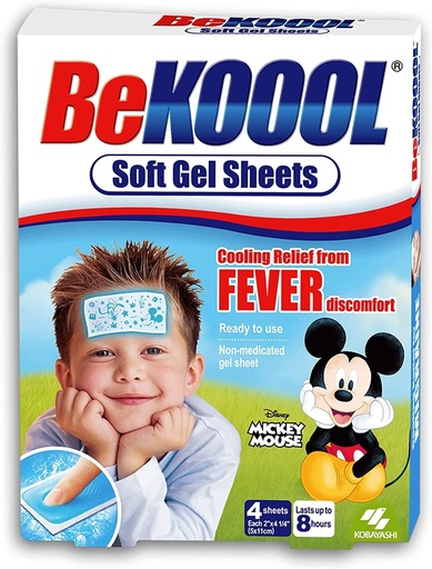 [2400-NW-01009] Be Kool Soft Gel Sheets