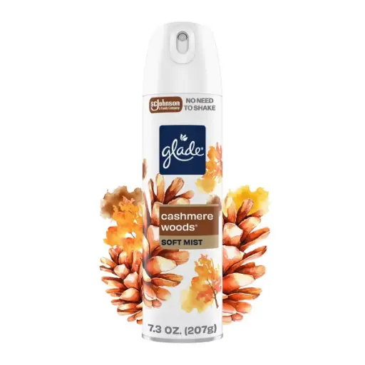 [1900-SJ-04725] Glade Aerosol Cashmere Woods 6/7.3oz  
