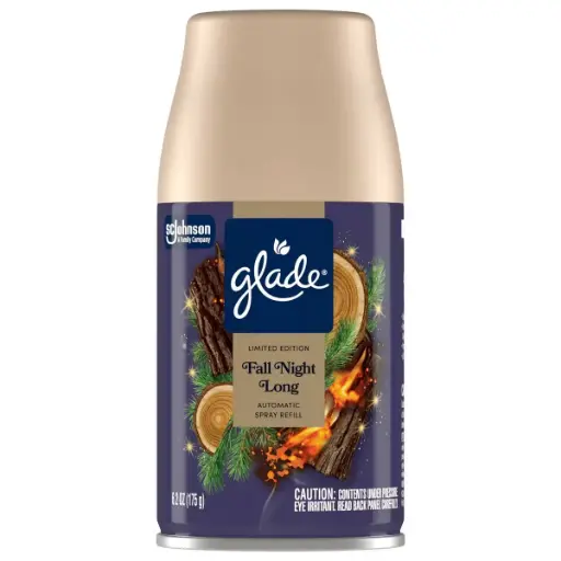 [1900-SJ-10382] Glade Auto Spray Fall Night Long Refill 4/6.2oz    